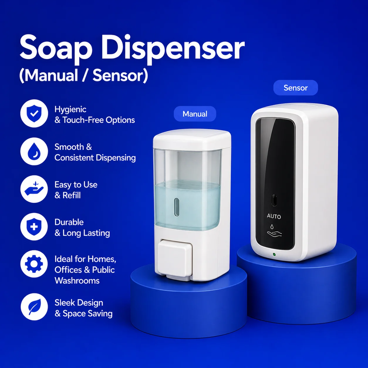 Soap Dispenser (manual / sensor) in Alappuzha Soap Dispenser (manual / sensor) in Alappuzha
